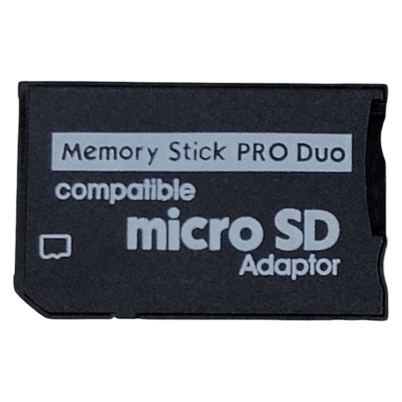 Memory Stick for PSP 1000/ 2000/ 3000 Micro SD Adapter - Picture 1 of 2